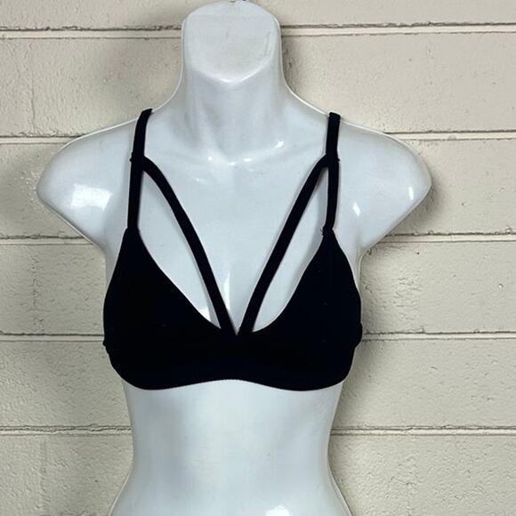 Free People Keira Seamless Black Bralette size XS/S - Picture 7 of 8